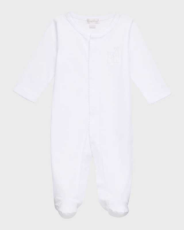 Kid's Pique Cuddle Bunnies Footie, Size Newborn-9M